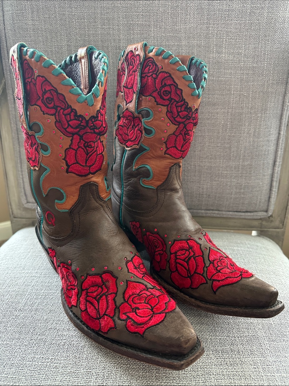 Ariat women’s Rodeo Rosita western boots Quincy Collection. Size 9.5 - Picture 3 of 17